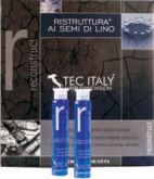 Ampola Tec Italy Reconstruct Semi di Lino Azul - 12 unidades
