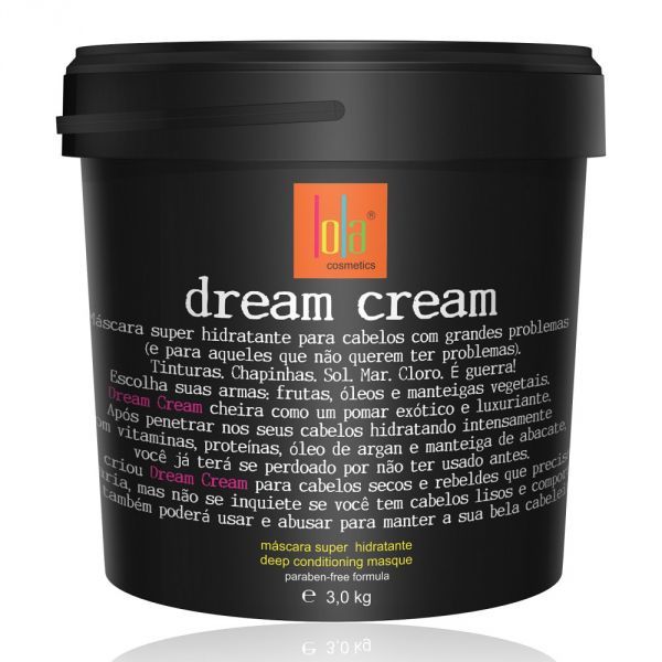 Máscara Lola Dream Cream Super Hidratante 3kg